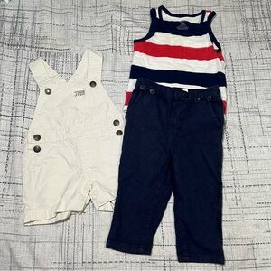 Baby bundle overalls,pants,shirt carters and more Size 9M